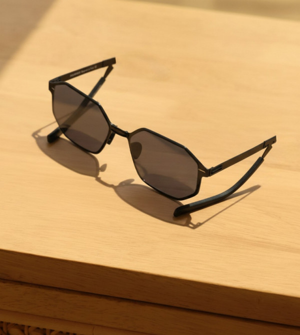 30Sundays  Retro Sunglasses - BLACK undefined