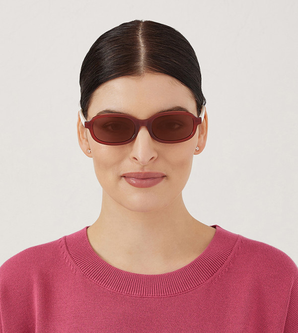 BlackOut BlackOut - Brown Square Sunglasses