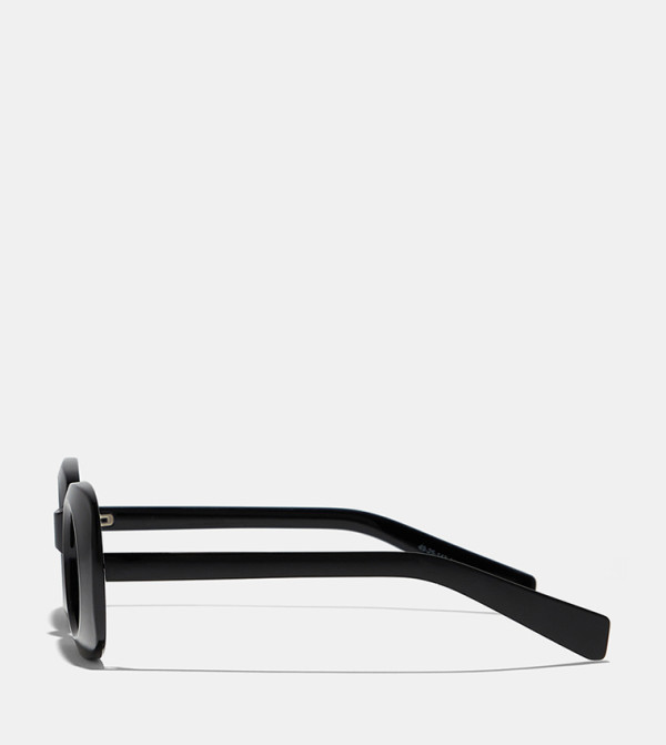 BlackOut  Square Sunglasses - Black Square Sunglasses