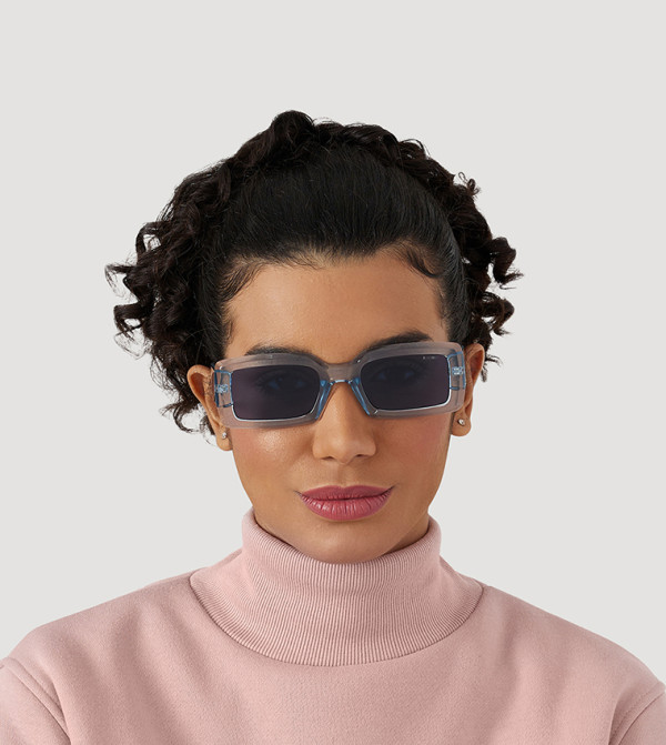 BlackOut BlackOut - Blue Square Sunglasses