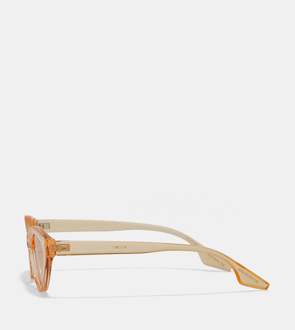 BlackOut  Cat Eye Sunglasses - Orange Cat Eye Sunglasses