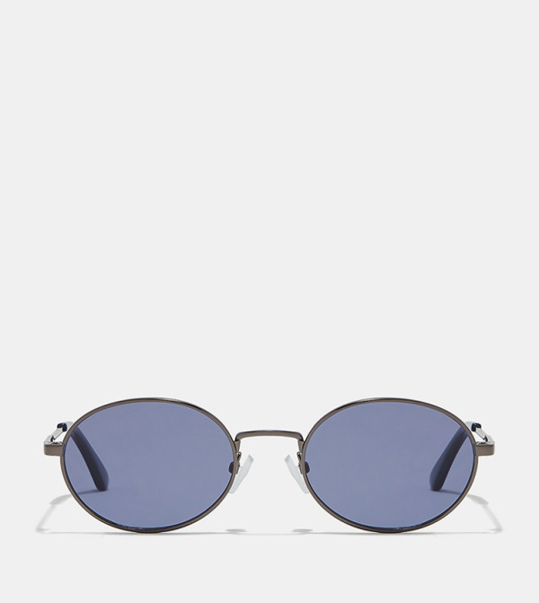 بلاك أوت بلاك أوت - رمادي Round Sunglasses