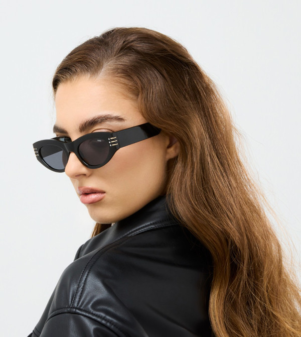 BlackOut  Cat Eye Sunglasses - Black undefined