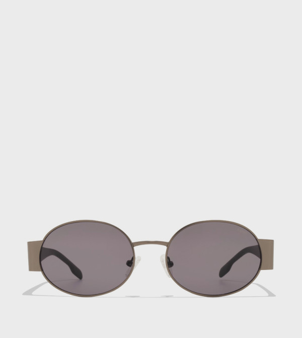 BlackOut  Round Sunglasses - Grey undefined