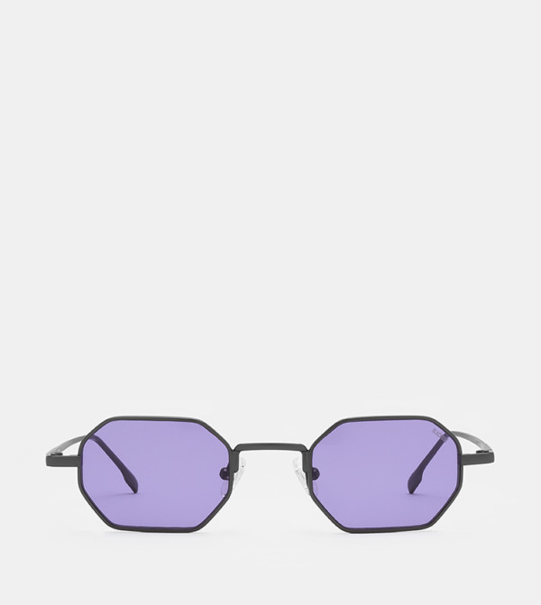 BlackOut  Retro Sunglasses - Grey undefined