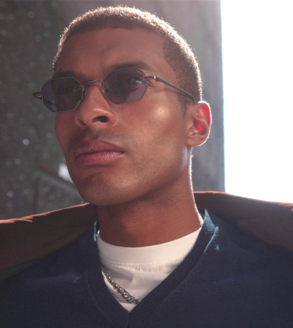 BlackOut  Retro Sunglasses - Grey undefined