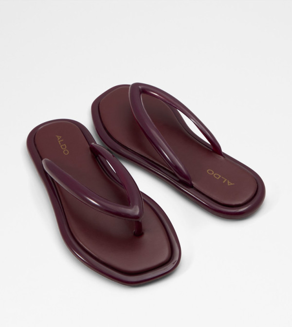 Aldo  Flip flops and Slides - Burgundy Flip-Flops