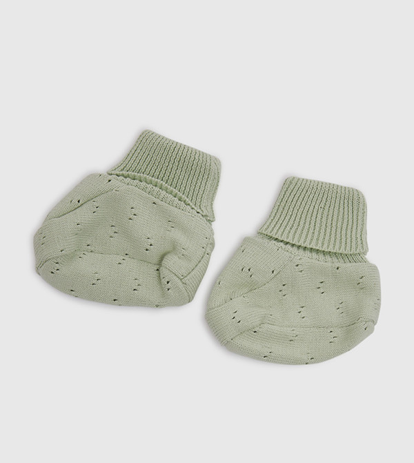 BABIES & MORE  Booties - Green Booties