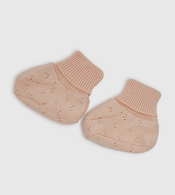 BABIES & MORE  Booties - Pink Booties