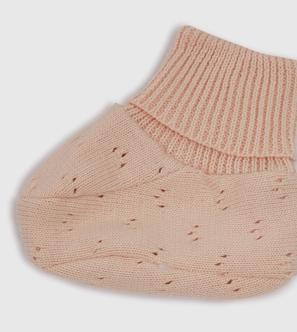BABIES & MORE  Booties - Pink Booties