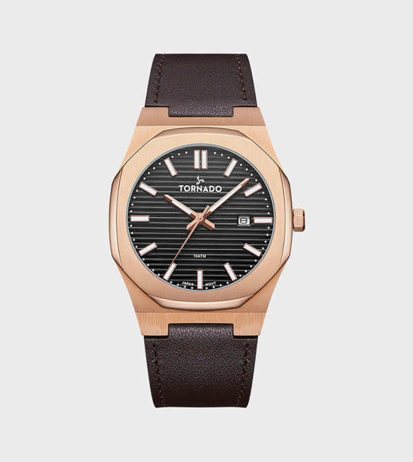 Tornado Tornado - Brown Analog Watches
