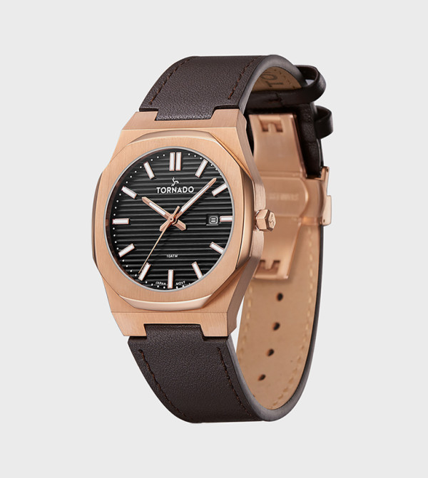 Tornado Tornado - Brown Analog Watches