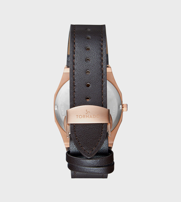 Tornado Tornado - Brown Analog Watches