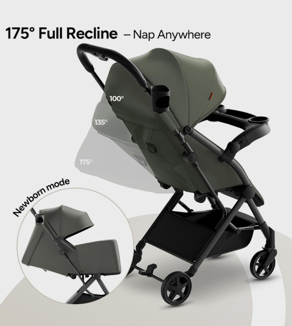 Mompush  Strollers & Travel Systems - Green Strollers & Travel Systems