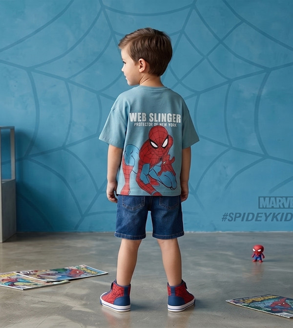 بيبيز آند مور  توبات   - أزرق T-shirts