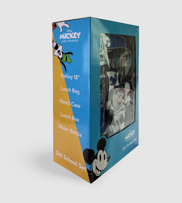 Disney Trucare - Black Trolley Backpack Set