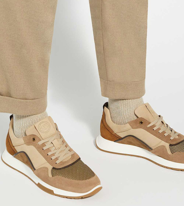 Dune London  relaxed-denim-cargo - Brown Low Top