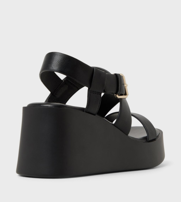 Call it Spring  Wedges - Black Wedges