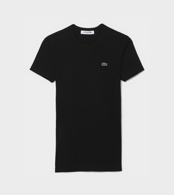Lacoste Lacoste - BLACK Short Sleeve T-Shirts