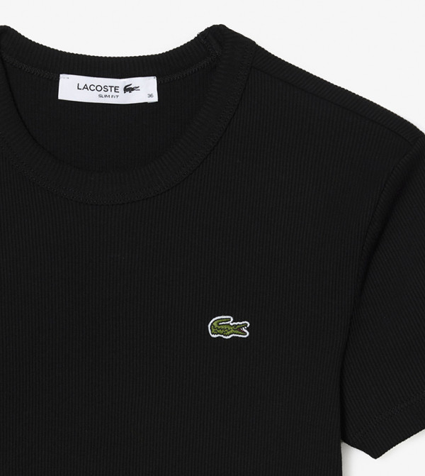 Lacoste Lacoste - BLACK Short Sleeve T-Shirts