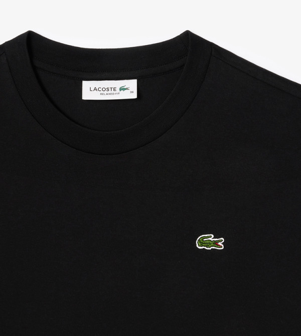 Lacoste Lacoste - BLACK Short Sleeve T-Shirts