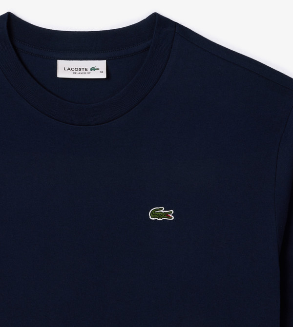 Lacoste Lacoste - Navy Short Sleeve T-Shirts