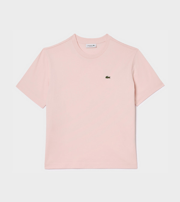 Lacoste Lacoste - Pink Short Sleeve T-Shirts