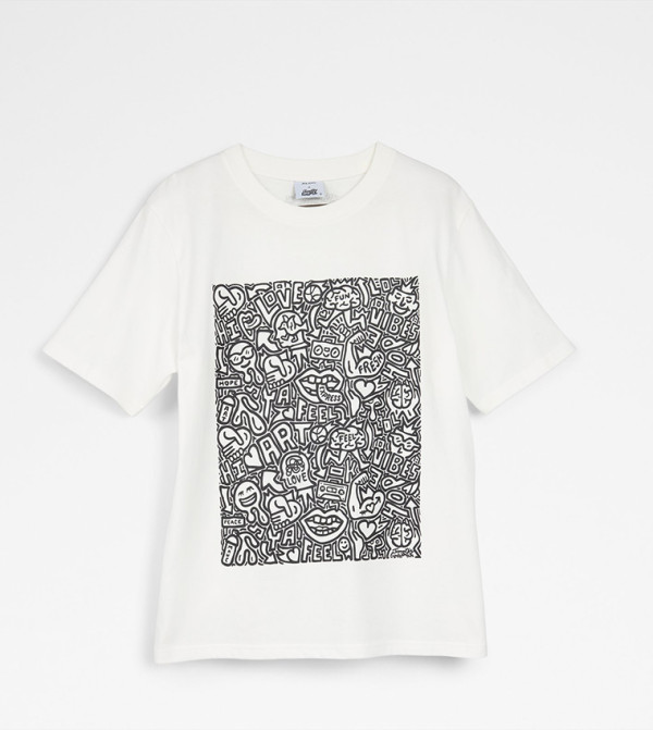 Aldo Accessories Aldo Accessories - White Short Sleeve T-Shirts