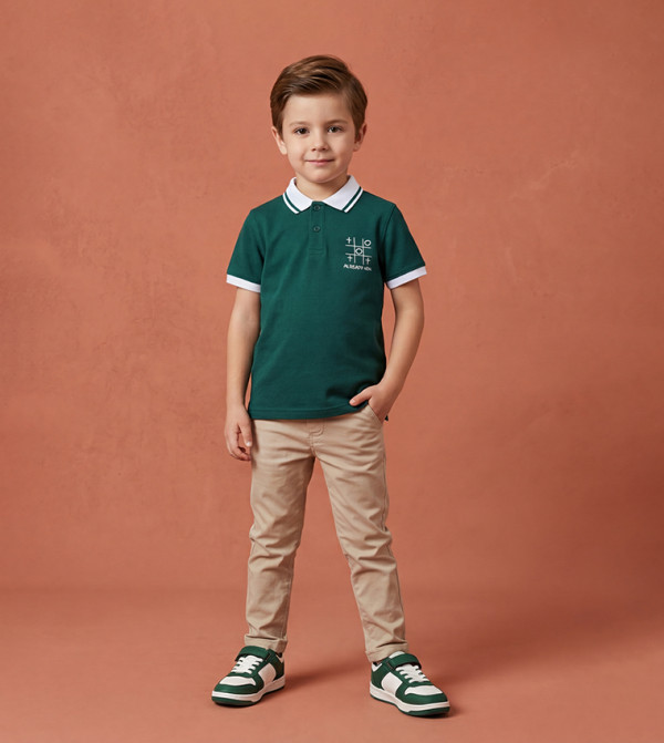 BABIES & MORE  summer-camp-core - Green T-shirts