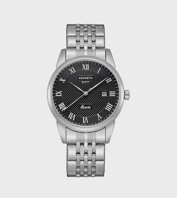 Kenneth Scott  Watches - Silver Analog Watches