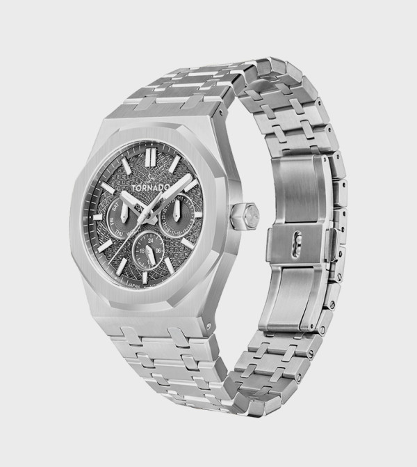 Tornado Tornado - Silver Analog Watches