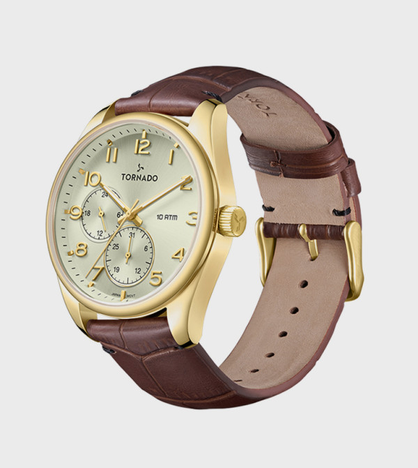 Tornado  Analog Watches - Beige undefined
