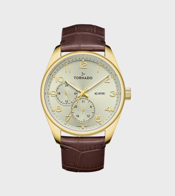 Tornado  Analog Watches - Beige undefined