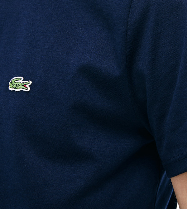 Lacoste Lacoste - Navy Round Neck T-Shirts