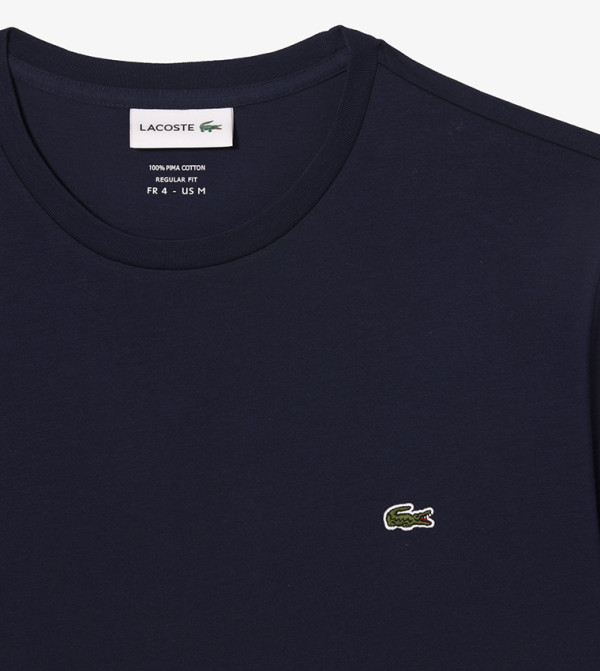 Lacoste Lacoste - Navy Round Neck T-Shirts