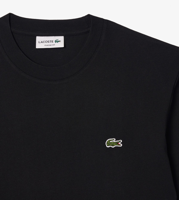 Lacoste Lacoste - BLACK Round Neck T-Shirts