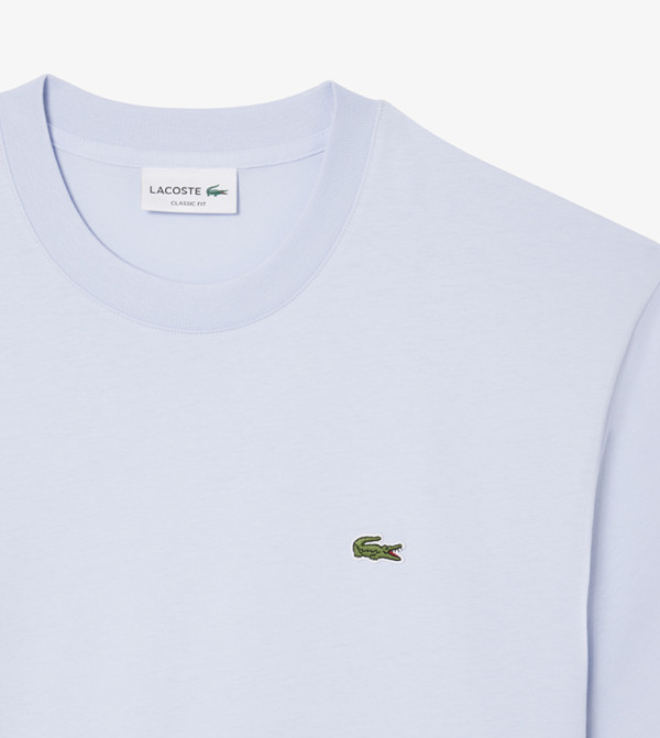 Lacoste Lacoste - Blue Round Neck T-Shirts
