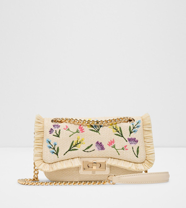 Aldo Crossbody Bags - Beige Cross Body Bags