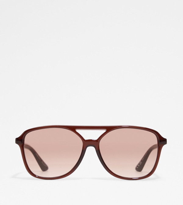 Aldo Accessories Square Sunglasses - Brown undefined