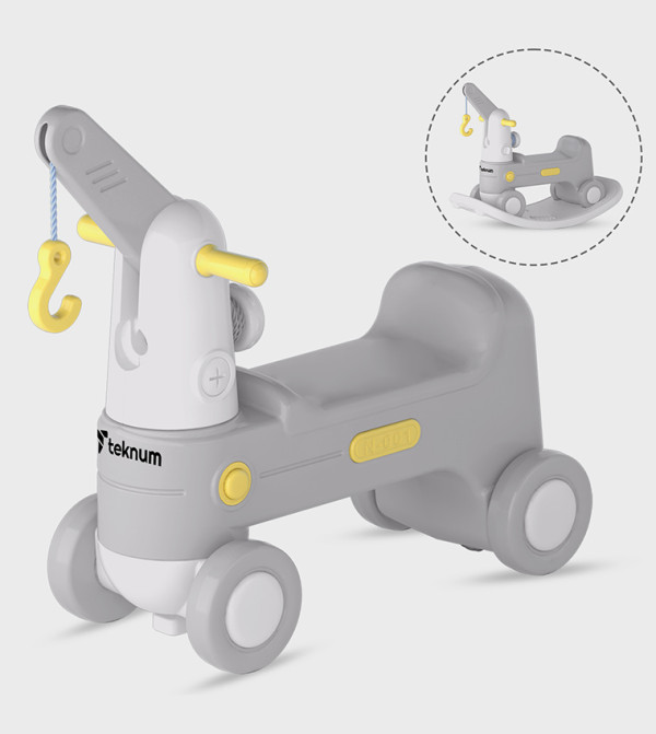 Teknum  Ride-ons & Scooters - Grey Ride-ons & Scooters