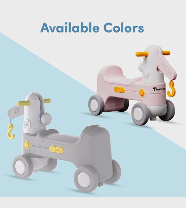 Teknum  Ride-ons & Scooters - Grey Ride-ons & Scooters
