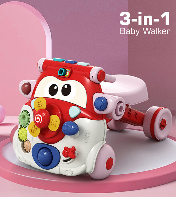 Teknum  Baby Walkers - Red Baby Walkers