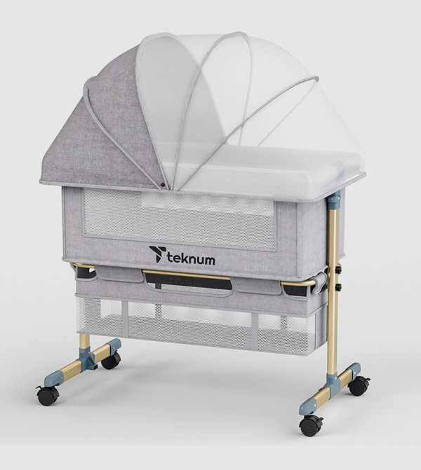 Teknum  Baby Gear - Grey Baby Cots, Bouncers, Rockers & Cradles