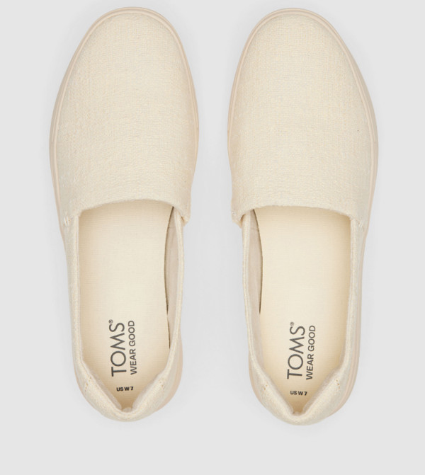 Toms TOMS - Beige Casual Slip-ons