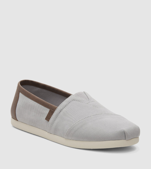Toms  resort-vacation-sets - Grey Casual Slip-ons