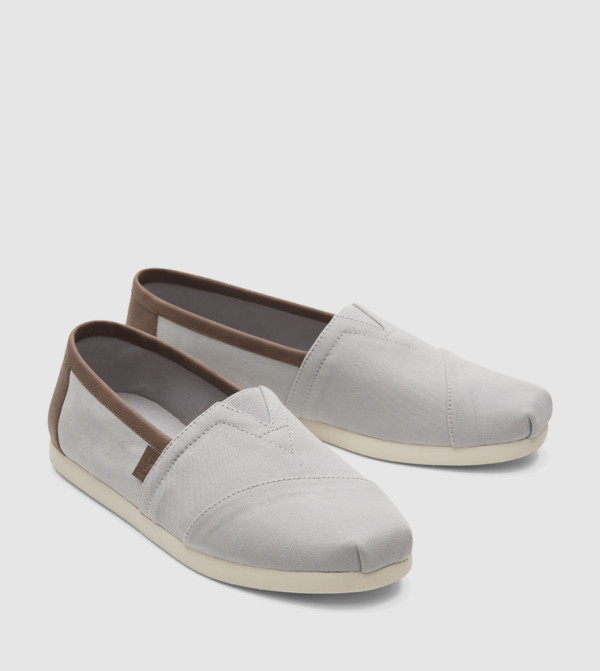Toms  resort-vacation-sets - Grey Casual Slip-ons