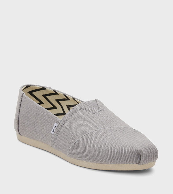 Toms Toms - Grey Casual Slip-ons