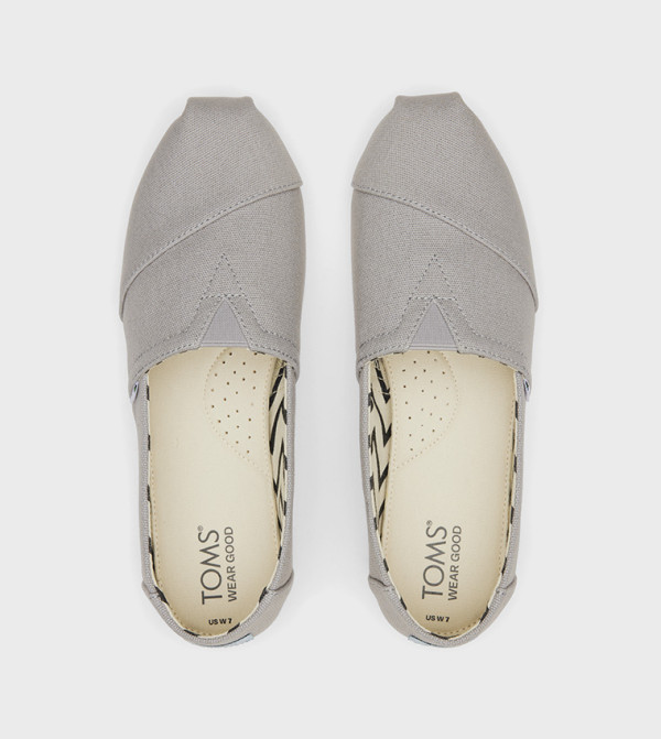 Toms Toms - Grey Casual Slip-ons