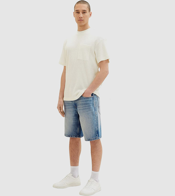 Tom Tailor Tom Tailor - Blue Denim shorts
