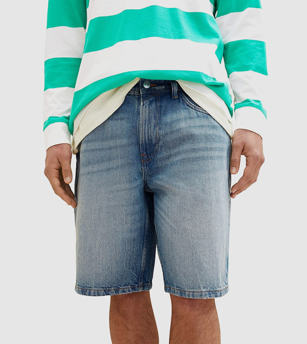 Tom Tailor Tom Tailor - Blue Denim shorts